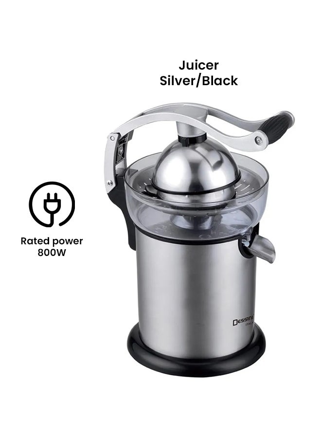 DESSINI Citrus Juicer 800 W CJ9009 Silver/Black - Image 2