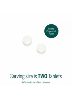 Genestra Brands Bio Enzymes | Complete Digestive Enzymes Formula in Chewable Tablets | 100 Chewable Tablets | Natural Peppermint Flavor  - Image 3