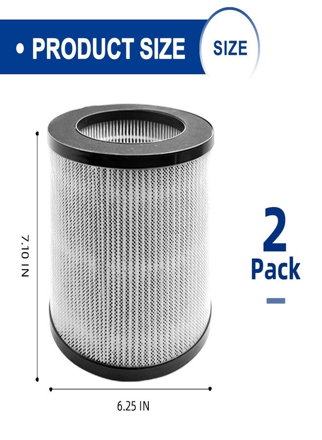 ADDFRESH 2801 Replacement Filter Compatible with Bissell MYair Personal Air Purifier 2780 2780A 2780B 2780P and 27809 - Compare to My Air Part 2801, High Efficiency Activated Carbon Filters (2 Pack) - Image 4