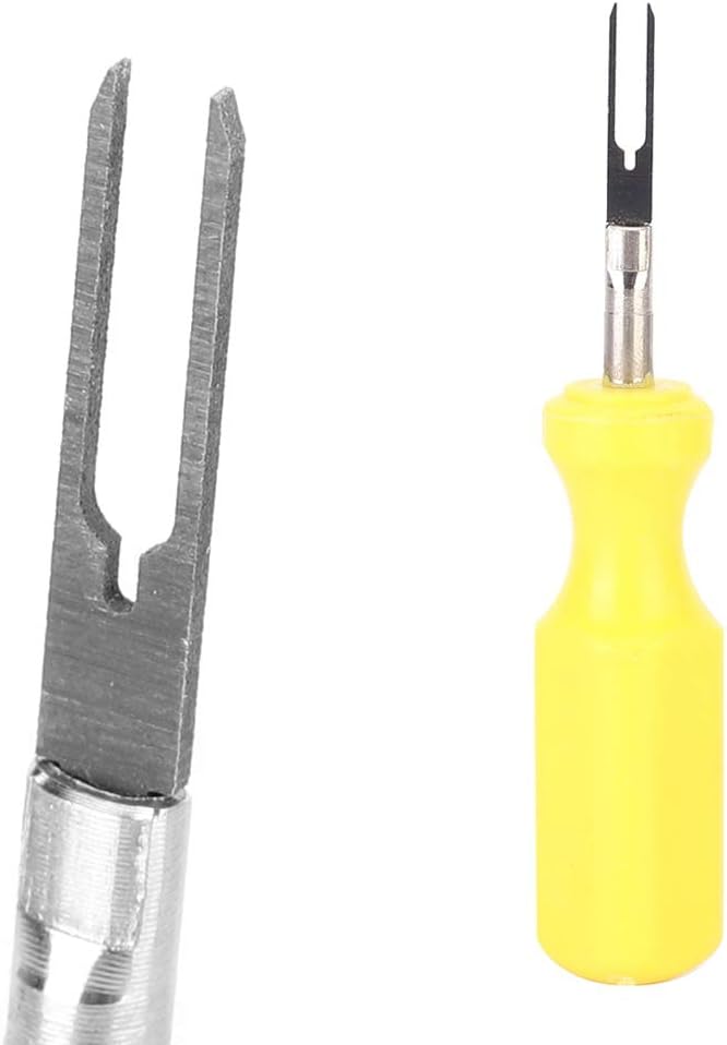 0.3mm Car Cable Terminal Extraction Tool, Electrical Wiring Pin Removal Connector - Durable Iron Material, Universal Use for Auto and Home Repairs - Image 4