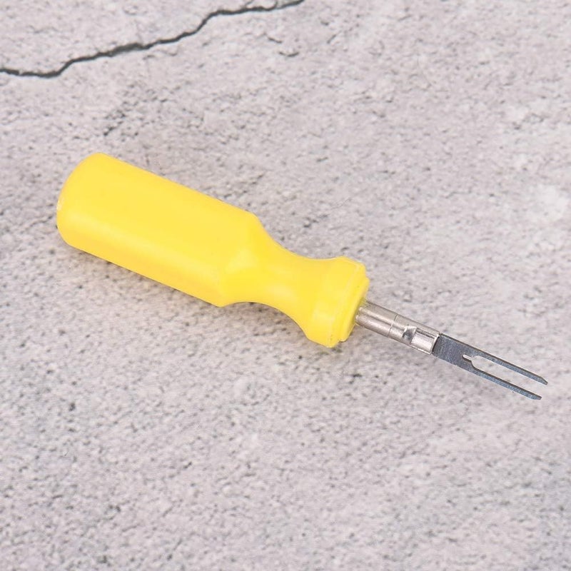 0.3mm Car Cable Terminal Extraction Tool, Electrical Wiring Pin Removal Connector - Durable Iron Material, Universal Use for Auto and Home Repairs - Image 1