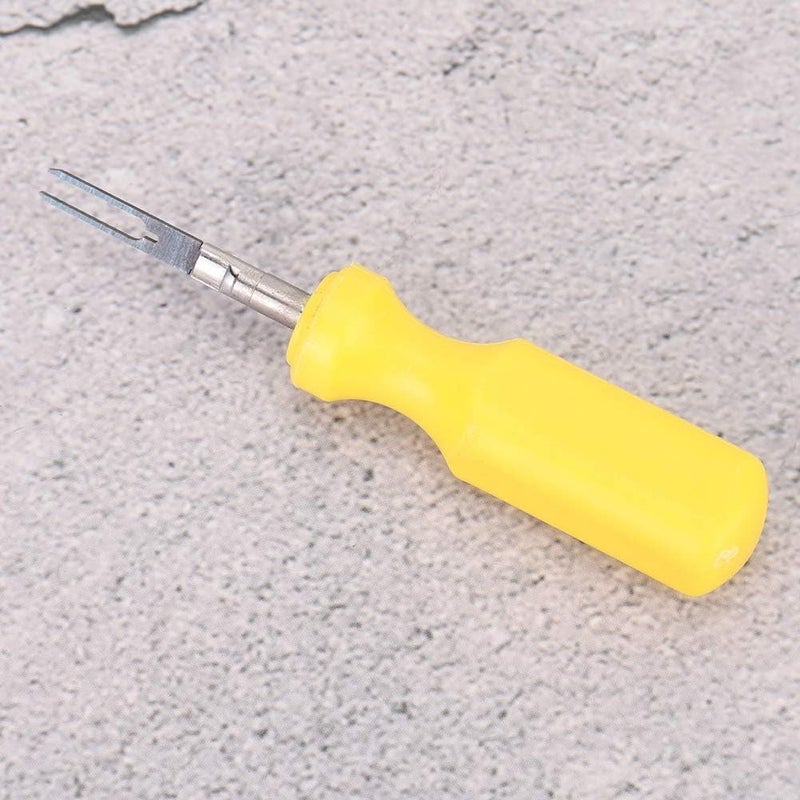 0.3mm Car Cable Terminal Extraction Tool, Electrical Wiring Pin Removal Connector - Durable Iron Material, Universal Use for Auto and Home Repairs - Image 2