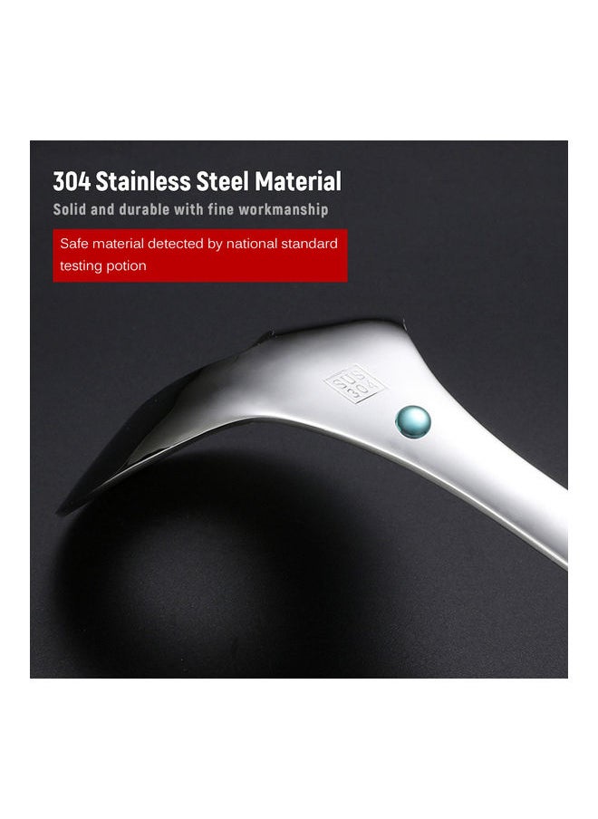 NIBEMINENT - Stainless Steel Meatball Maker Scoop Silver - Image 1