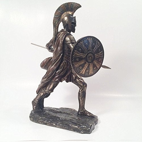 wu Sale - Achilles Unleashed with Spear & Shield Statue Sculpture Figurine Troy - Image 3