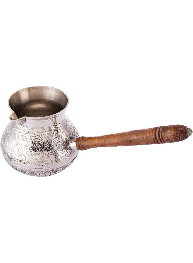 AKDC AKDC Brass Mug Xxl 12Cm X 12Cm X 12Cm Silver - Image 3