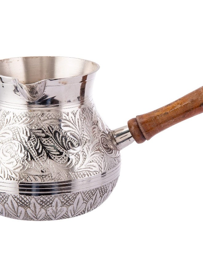 AKDC AKDC Brass Mug Xxl 12Cm X 12Cm X 12Cm Silver - Image 2