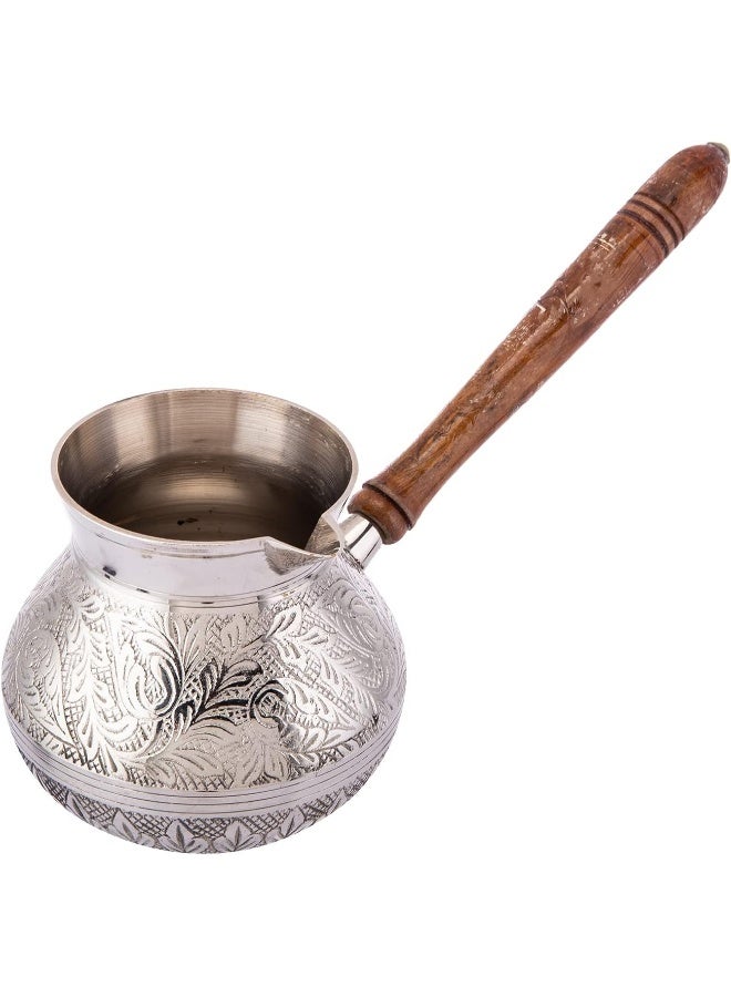 AKDC AKDC Brass Mug Xxl 12Cm X 12Cm X 12Cm Silver - Image 1