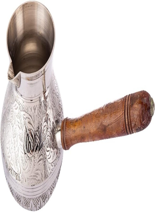 AKDC AKDC Brass Mug Xxl 12Cm X 12Cm X 12Cm Silver - Image 4