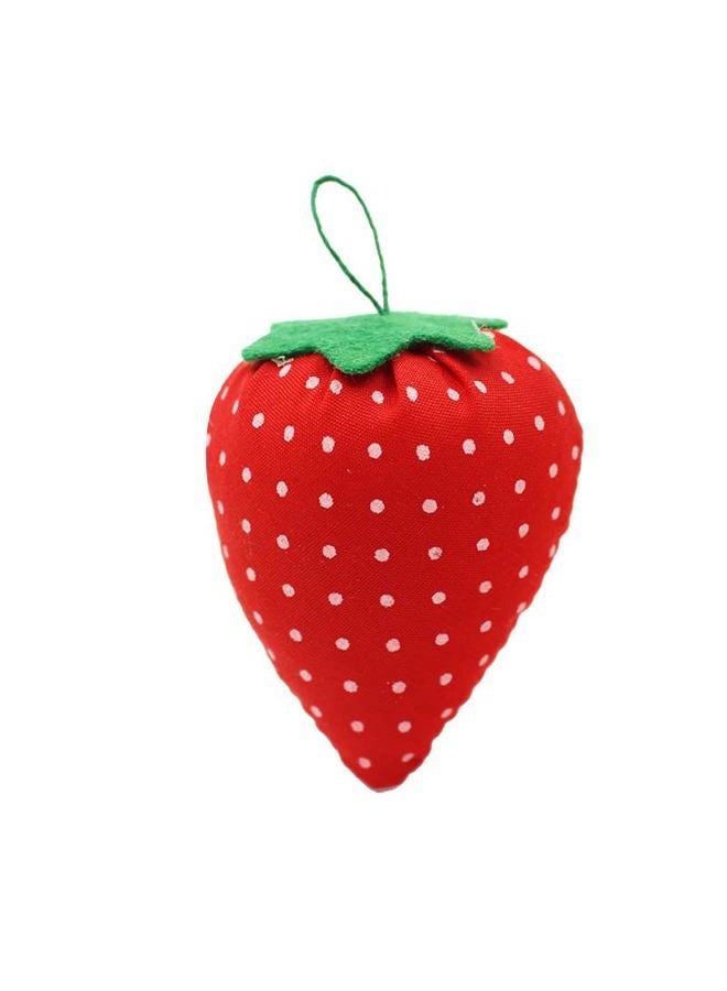 bouti1583 3PCS Strawberry Shaped Needle Pin Cushion DIY Handcraft Tool for Cross Stitch Sewing Home Sewing Needle Pin Cushion Pillow Pincushion - Image 2