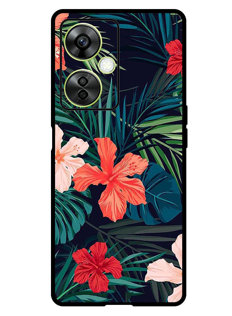 Theodor Protective Case Anti Scratch Shock Proof Bumper Cover For OnePlus Nord N30 Flowers (2) - Image 1
