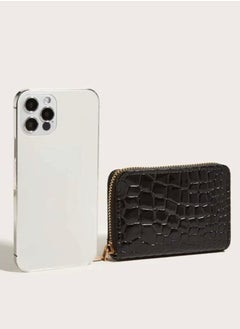 SOSEKO Credit Card And Money Wallet Holder Royal Black  - Image 3