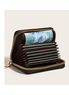 SOSEKO Credit Card And Money Wallet Holder Royal Black  - Image 4