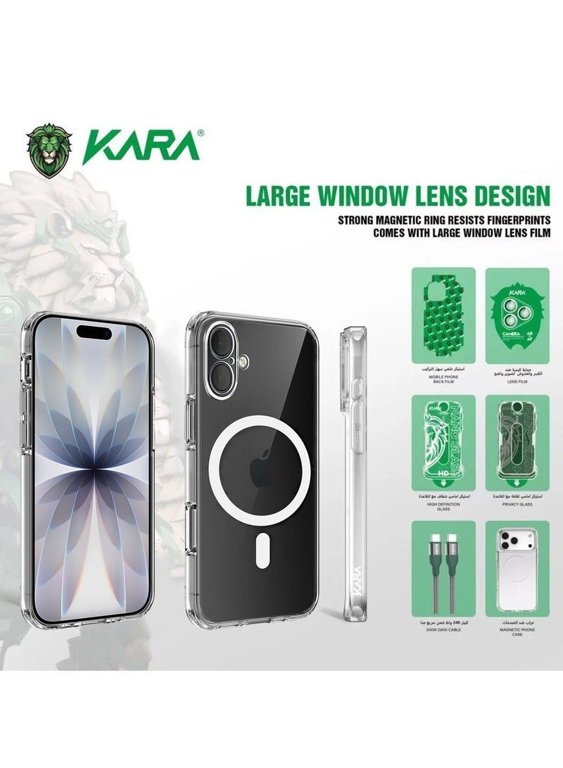 Kara Apple iPhone 17 5G 2025 KARA 6 in 1 Magic Box integrated Protection - Image 3