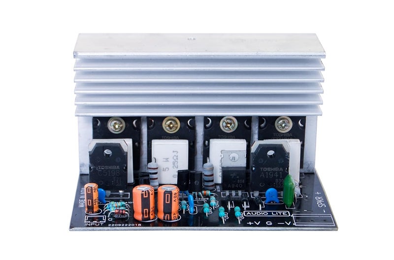 AUDIO LITE 200W Mono Amplifier Board for SUBWOOFER Using 2 Pair of 2SC5200+2SA1943 with Heavy Driver Section. - Image 2