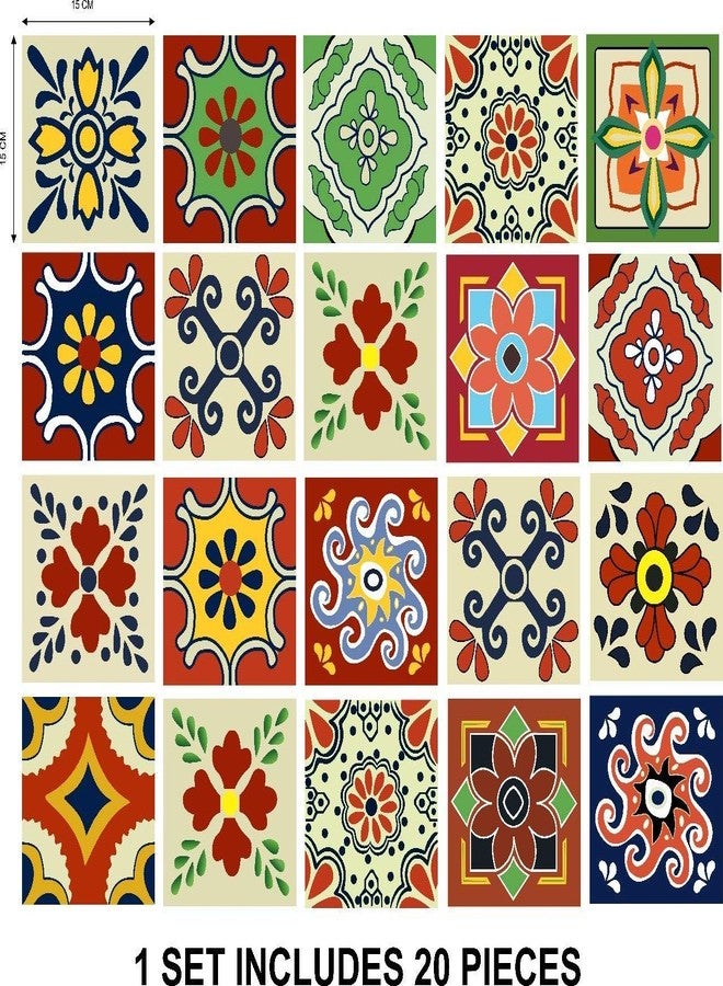 PRINTELLIGENT Wall Tile Sticker - Self Adhesive - 500x10 cm (Design 02) - Image 2