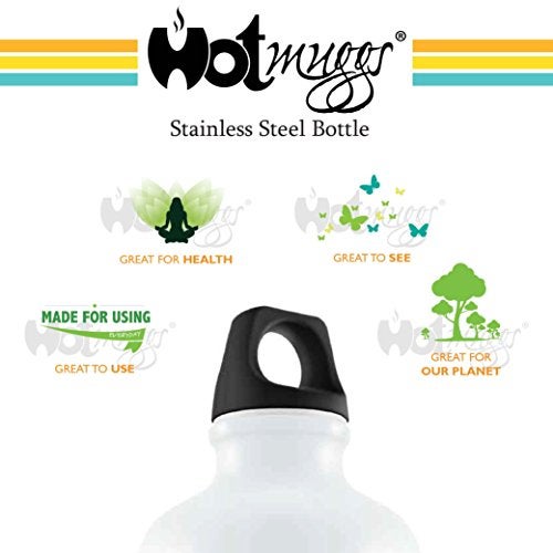 Hot Muggs Me Graffiti Bottle - Avni Personalised Name Steel, 750ml, 1 Unit - Image 4
