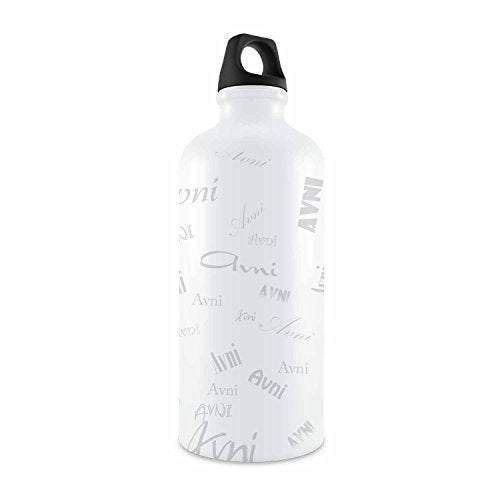 Hot Muggs Me Graffiti Bottle - Avni Personalised Name Steel, 750ml, 1 Unit - Image 2