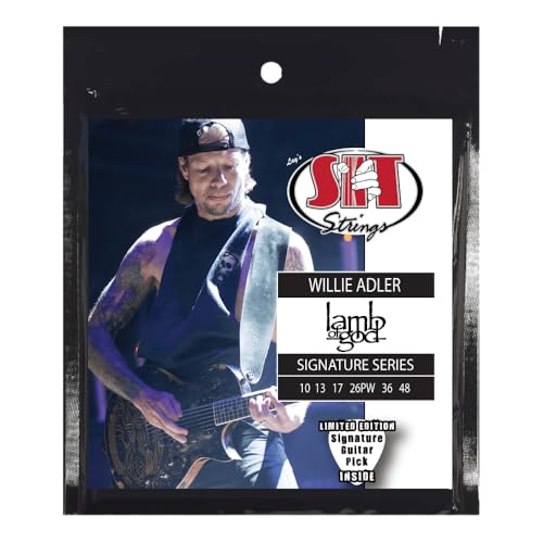 SIT Strings Will Adler Lamb Of God Signature Series Electric Guitar Strings (S.I.T.), Custom 10-48, SS-S1048WA - Image 3