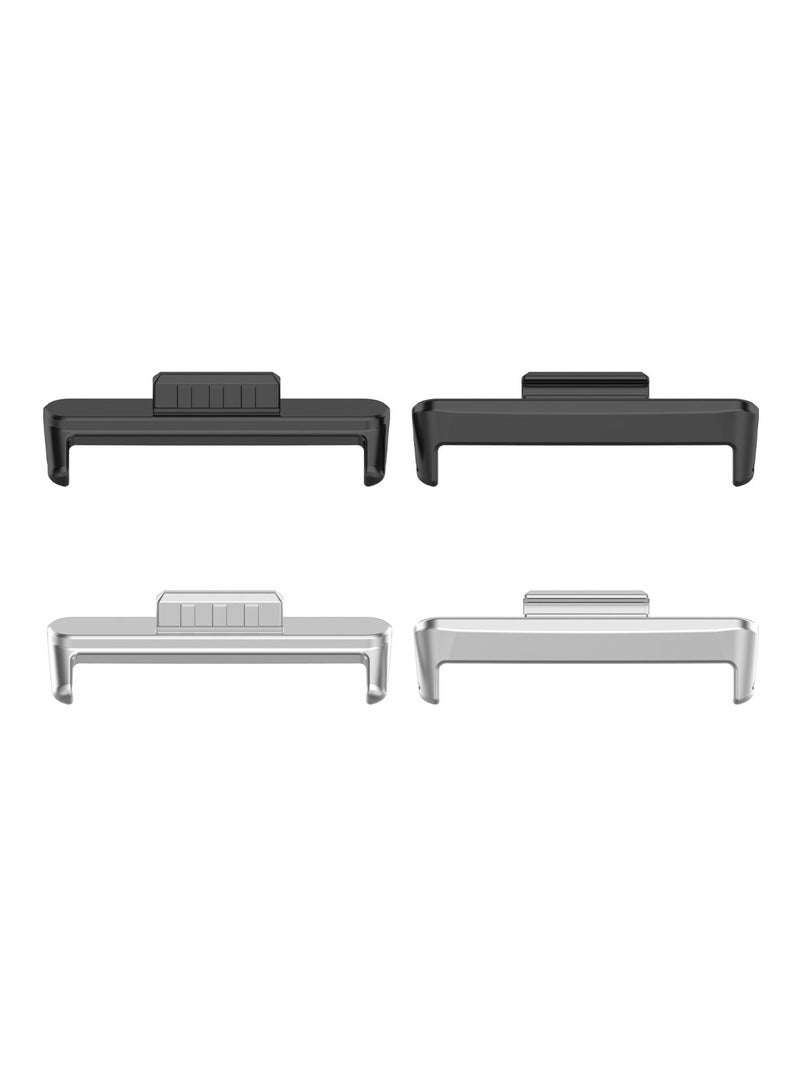 FITME 4pcs - Steel Connector Adapter Smart Watch Band Compatible with Huawei Watch Fit 3 - Image 1