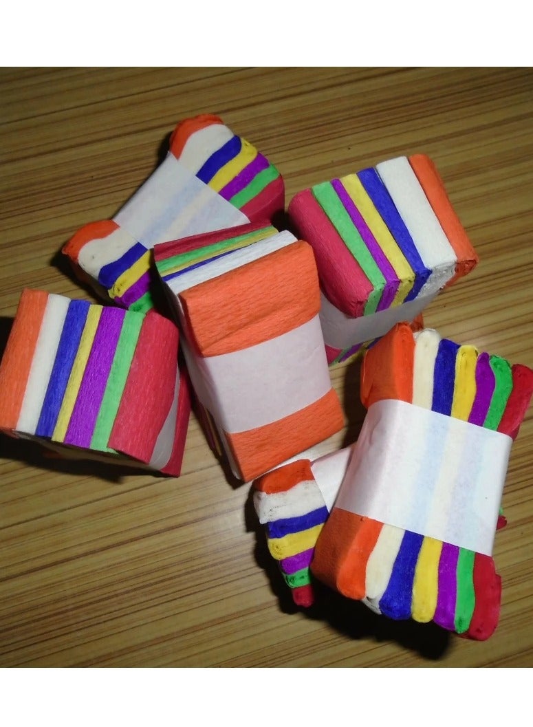 Terabyte Design Crepe Paper Streamer Ribbon Decorations for Birthday, Wedding, Craft and Various Festivals & Party (Waves) Pack of 12 - Image 2