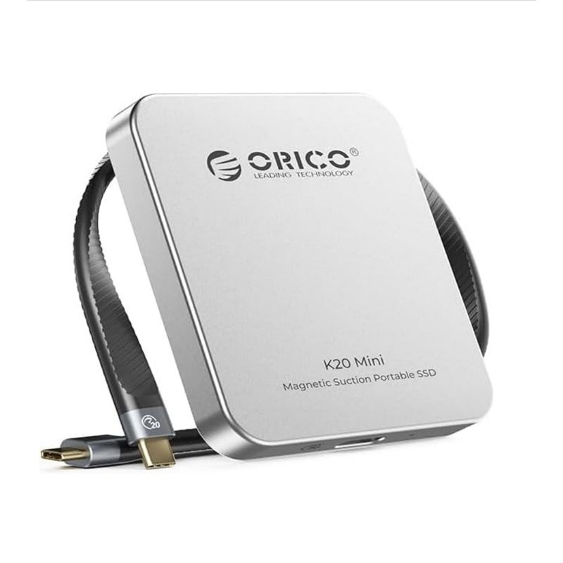 SSD خارجي مغناطيسي 1 تيرابايت، سبائك الألومنيوم، ما يصل إلى 460 ميجابايت/ثانية، محرك أقراص الحالة الصلبة الخارجي، توسيع مساحة التخزين لجهاز iPhone 17 Pro Max، متوافق مع MagSafe، والهواتف الذكية USB-C - K5MINI - Image 4