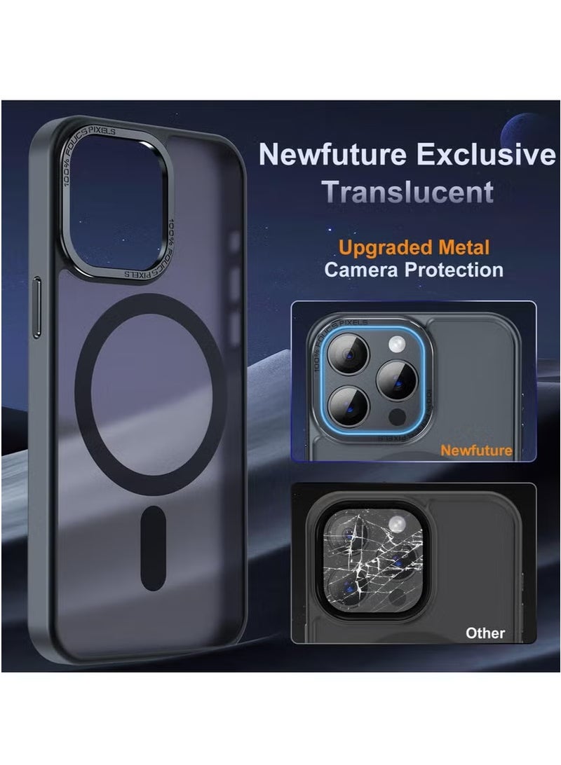 iPhone 16 Pro Max Case, Black - Magnetic, MagSafe Compatible, Strong Protection for the Phone. - Image 4