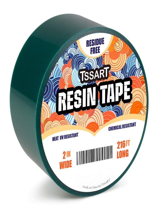TSSART Resin Tape for Epoxy Resin Molding - Thermal Silicone Adhesive Tape, Oxidation and High Temperature Resistance Easy Peeling, Epoxy Release Tape - 2 inch Wide 216FT Long - Image 1