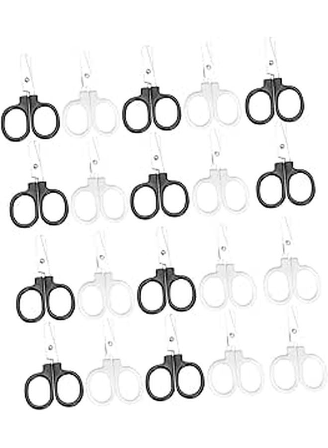 Mini Safety Scissors For Kids 20 Pack Handcraft Thread Scissors For Artwork - Image 1