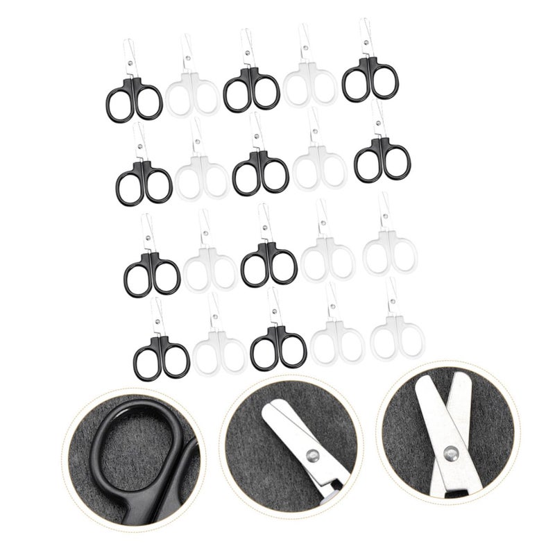 Mini Safety Scissors For Kids 20 Pack Handcraft Thread Scissors For Artwork - Image 4