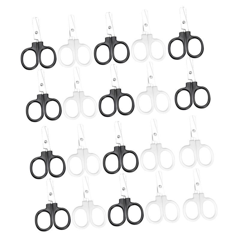 Mini Safety Scissors For Kids 20 Pack Handcraft Thread Scissors For Artwork - Image 2