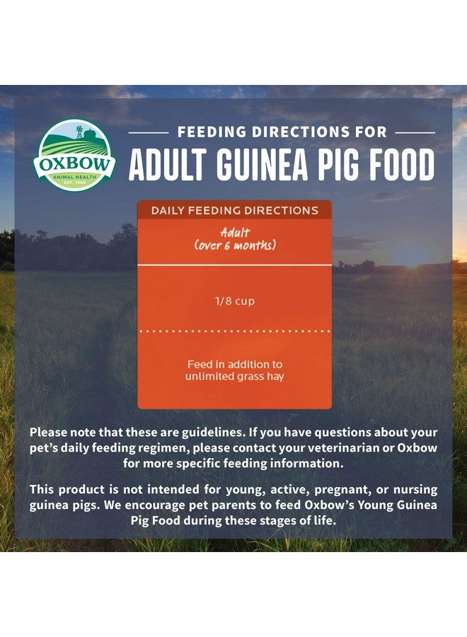 أوكسبو طعام خنازير غينيا من أوكسبو جاردن سيليكت، للبالغين، مصنوع من تبن تيموثي لخنازير غينيا، حبيبات طعام للحيوانات الأليفة مع فيتامين سي، غير معدل وراثيًا، منتجات للحيوانات الأليفة الصغيرة، صنع في الولايات المتحدة الأمريكية، غني بالألياف، كيس 8 أرطال - Image 4