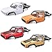 YSKMLOLP 110 RC Hard Shell Cab BackHalf Cage Body Shell Kit for 110 RC Crawler TRX4 SCX10 90046 AT4 GEN 8 Scout II313mm Wheelbase Cherokee Upgrade and Modify Desert Yellow - Image 3