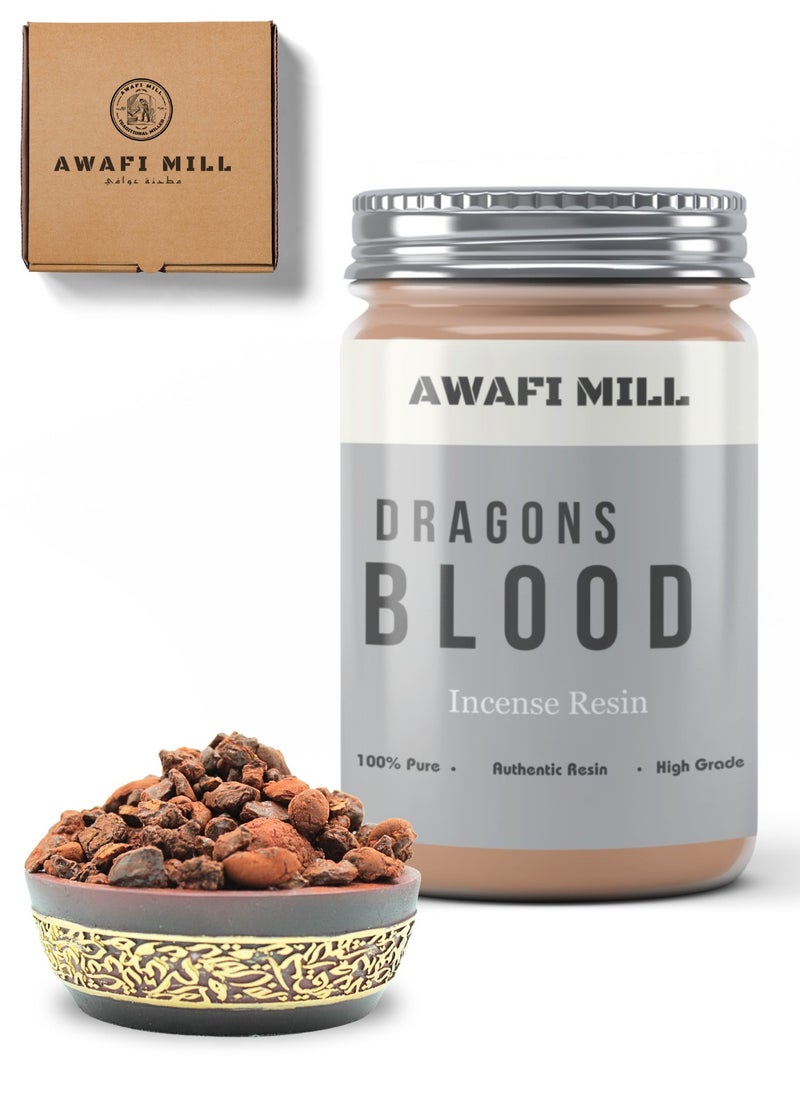 Awafi Mill Dragons Blood Incense Resin - Premium Aromatic Resin dfdxfr  - Image 1