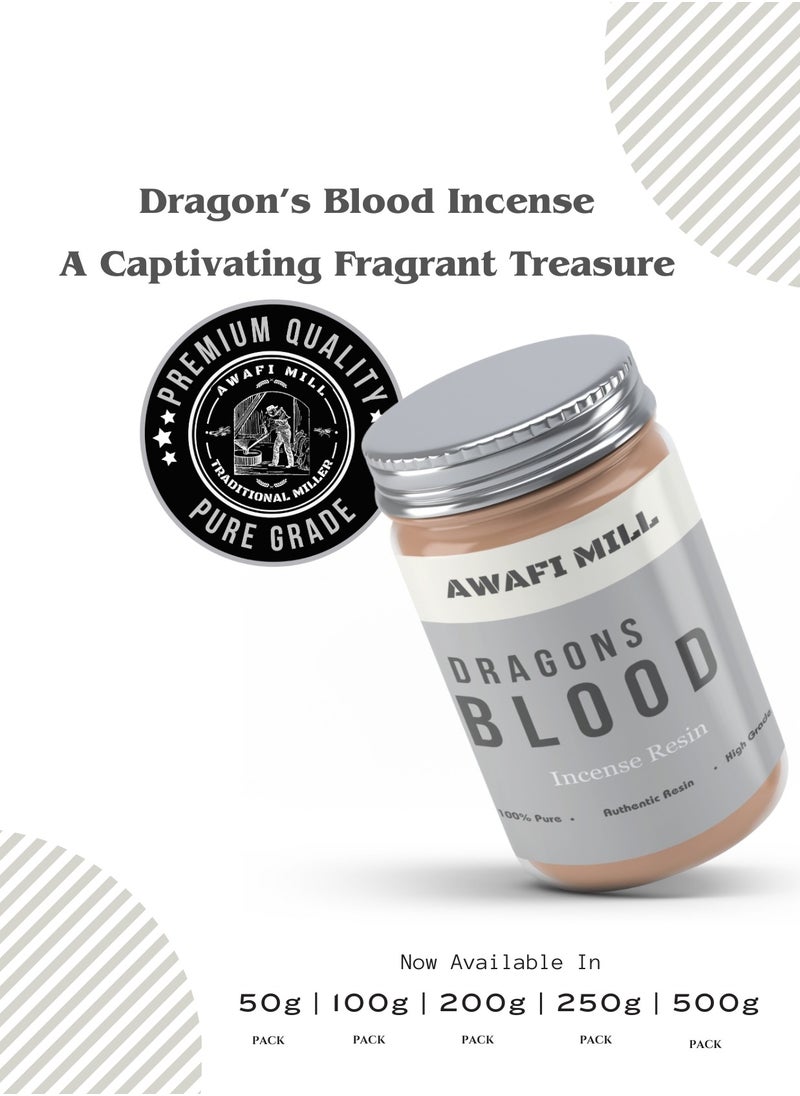 Awafi Mill Dragons Blood Incense Resin - Premium Aromatic Resin dfdxfr  - Image 4