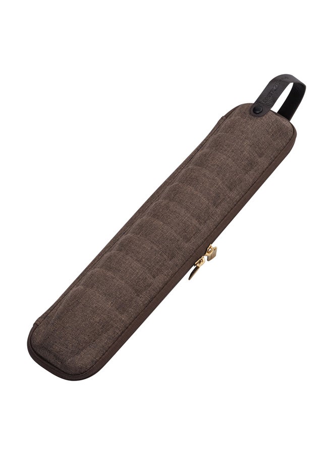 AL SANIDI حقيبة أكواب مضادة للصدمات كاملة، حقيبة أكواب شاي، عود، الحجم 35*7.2*7.2 سم - Image 2