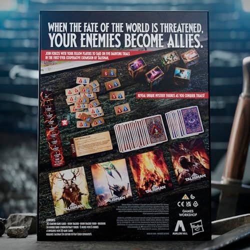 Avalon Hill Hasbro Gaming Talisman Alliances: Fate Beckons Board Game | Talisman Expansion | Cooperative Fantasy Adventure Games | Ages 12+ | 2 to 6 Players - Image 2