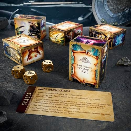 Avalon Hill Hasbro Gaming Talisman Alliances: Fate Beckons Board Game | Talisman Expansion | Cooperative Fantasy Adventure Games | Ages 12+ | 2 to 6 Players - Image 4