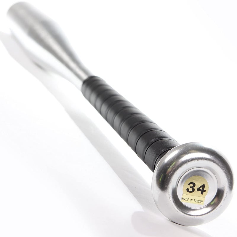 Korbax Aluminium Base Ball Bat International Standards Aluminium Baseball Bat (Silver- 34 Inch) - Image 2