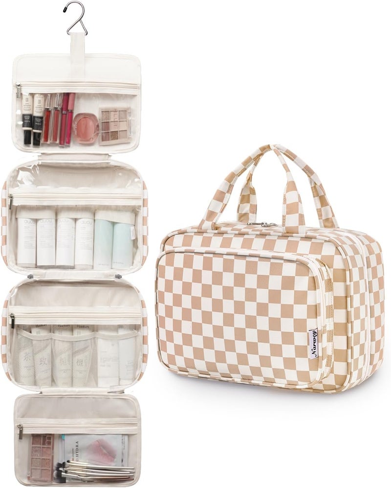 Narwey Travel Hanging Toiletry Bag Women Makeup Bag Organizer Toiletry Accessories Toiletry Bag - Image 4