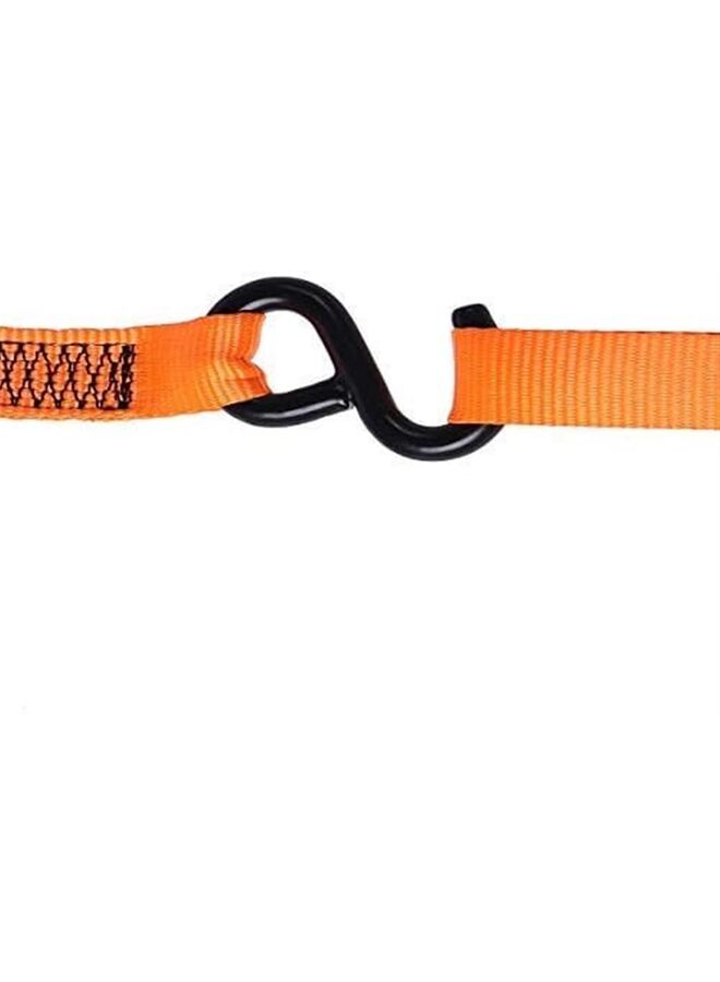 8Pcs Soft Loop Tie-Down Straps - - 3600LB Breaking Strength, Loops for Securing Trailering of Bikes, Motorcycles, Scooters, Dirt Bikes, Lawn Equipment, (Color : Orange) - Image 4