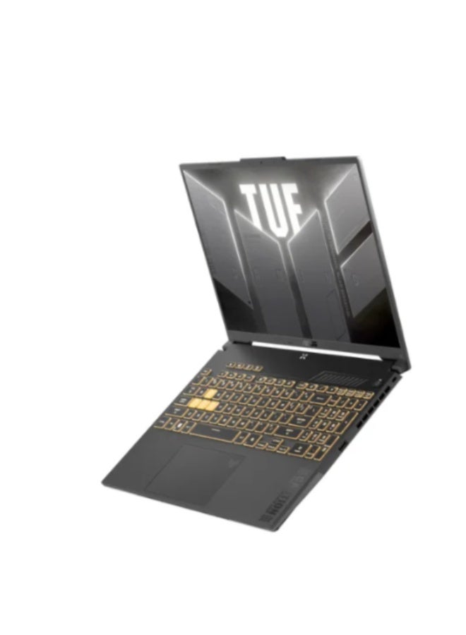 أسوس Asus TUF Gaming F16 FX607VJB-RL805W Gaming Laptop Intel Core 5 210H 512GB SSD 8GB Ram Nvidia GeForce RTX 3050 6GB 16 inch'' FHD+ Win.11 - English/Arabic English/Arabic Mecha Gray - Image 4