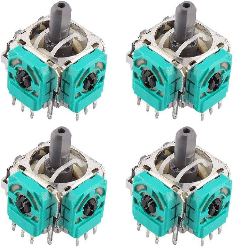 ZERONE 3D Joystick Axis Analog Sensor Replacement Module, Replacement Analog Stick Joystick Parts for One Game Console Controller Repairing (4) - Image 1
