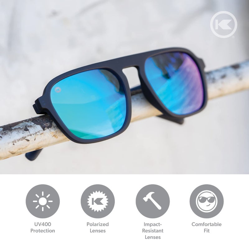 Knockaround Pacific Palisades Polarized Sunglasses for Men & Women - Retro Sunglasses - UV400 Protection - Image 2