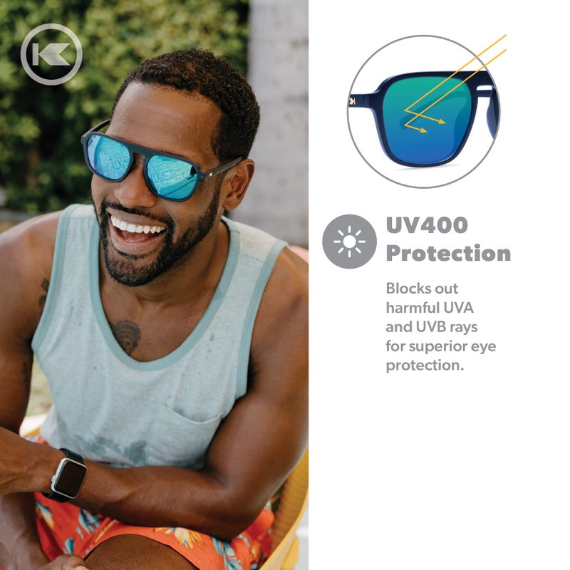 Knockaround Pacific Palisades Polarized Sunglasses for Men & Women - Retro Sunglasses - UV400 Protection - Image 3