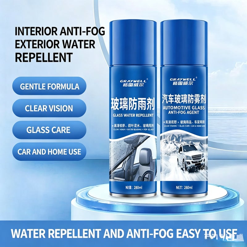 Car Glass Anti-Fog Spray 280ml - Image 2
