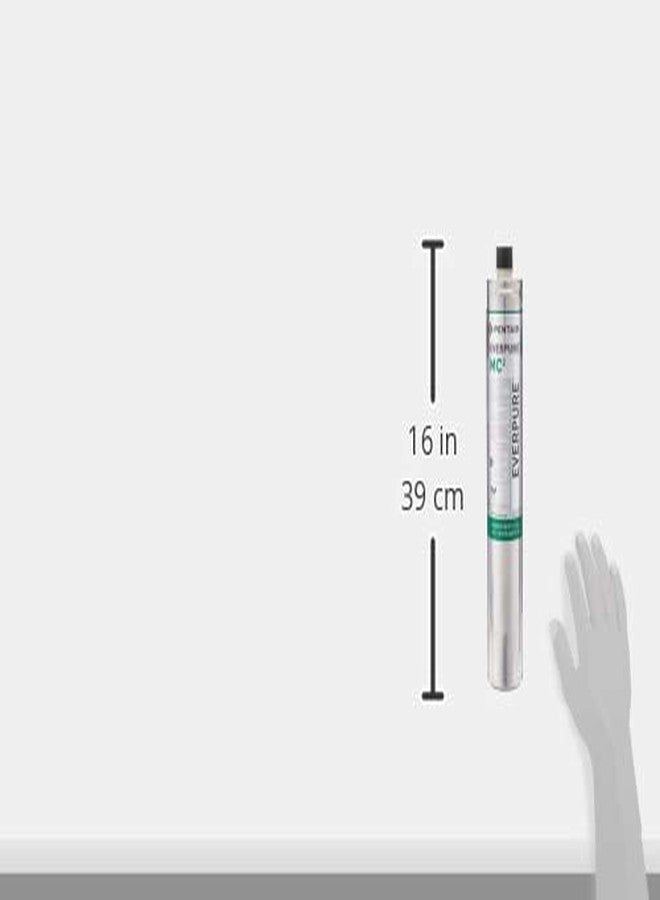 إيفر بيور خرطوشة فلتر المياه Everpure EV961256، MC2، عبوة من قطعة واحدة - Image 3