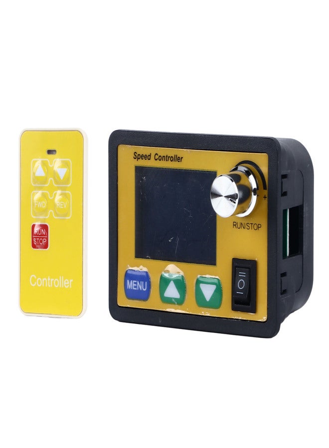 منظم سرعة محرك DC CW CCW مع شاشة LCD وزر لضبط المقبض - Image 5