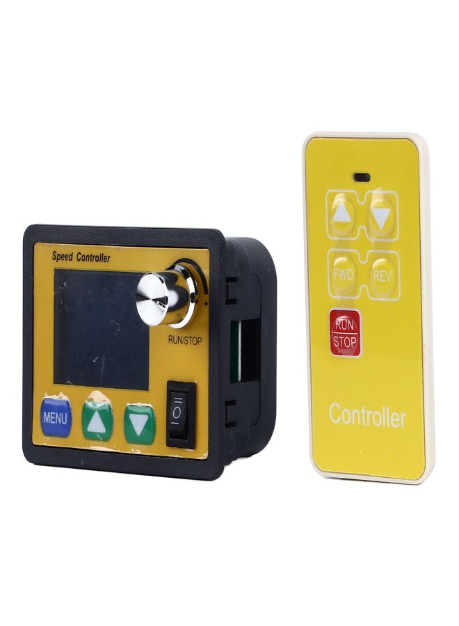 منظم سرعة محرك DC CW CCW مع شاشة LCD وزر لضبط المقبض - Image 3