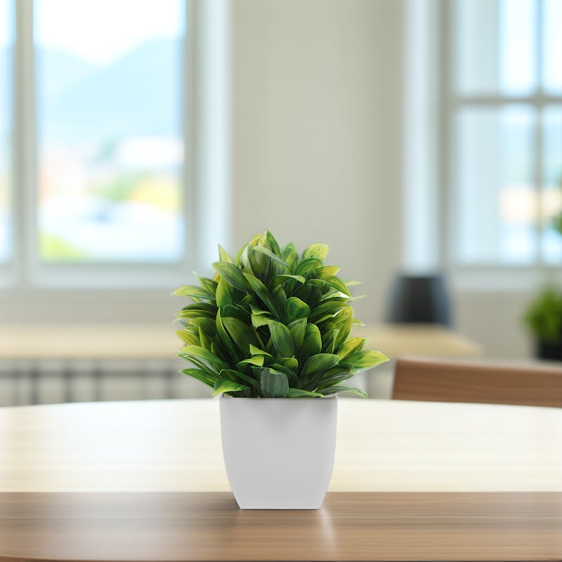 3pcs Artificial Bonsai Tree Fake Plants For Indoor Decor Small Faux Plants For Desk Realistic Green Ornament Artificial Decoration - Image 5