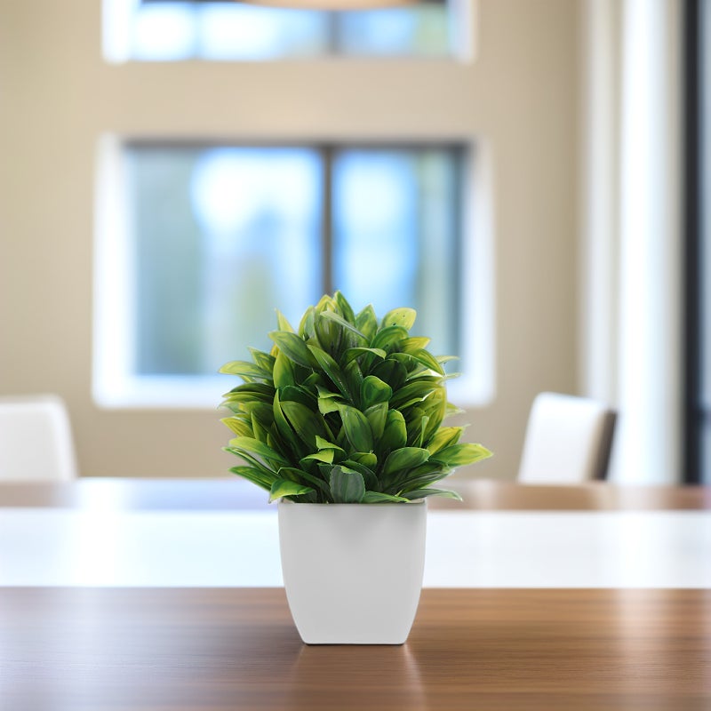 3pcs Artificial Bonsai Tree Fake Plants For Indoor Decor Small Faux Plants For Desk Realistic Green Ornament Artificial Decoration - Image 3